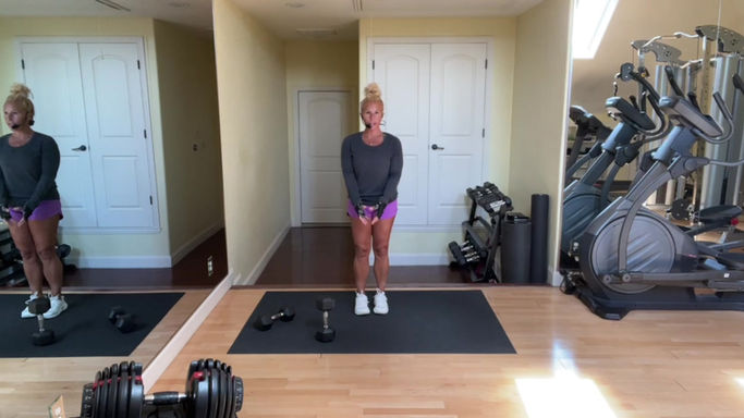 Lower Body - Giant Sets Endurance Strength with Christine
